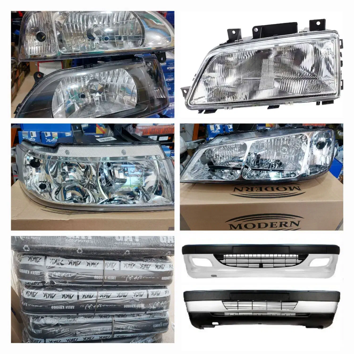 چراغ جلو/خطر عقب/سپر پراید ۱۳۱صبا۱۳۲ هاچبک پارس۴۰۵|قطعات یدکی و لوازم جانبی|اصفهان, اندوان|دیوار