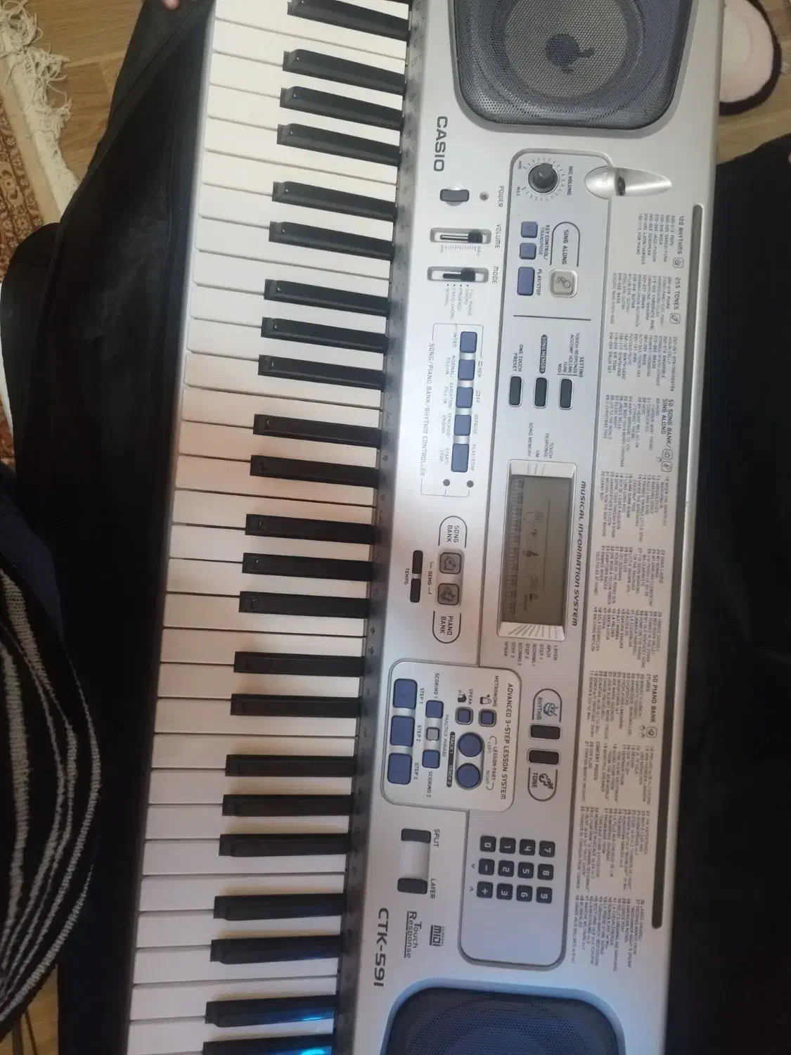 کیبورد کاسیو casio مدل ctk 591|پیانو، کیبورد، آکاردئون|ارومیه, |دیوار