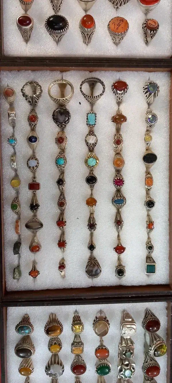 انگشتر نقره دست ساز|جواهرات|مراغه, |دیوار