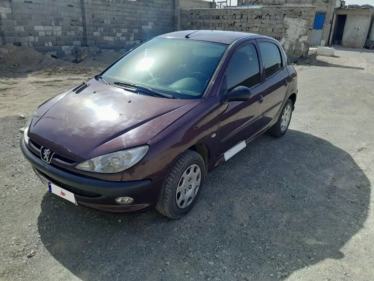 ۲۰۶ تیپ ۲|خودرو سواری و وانت|رباط‌کریم, حصار مهتر|دیوار