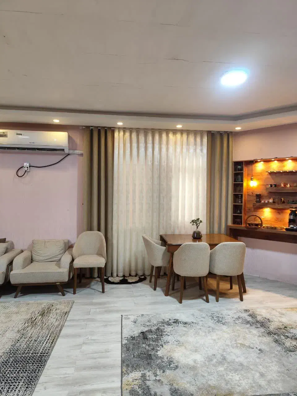 پرده پذیرایی اعیونی اقساط ۱۲ ماهه|پرده، رانر، رومیزی|بهبهان, |دیوار