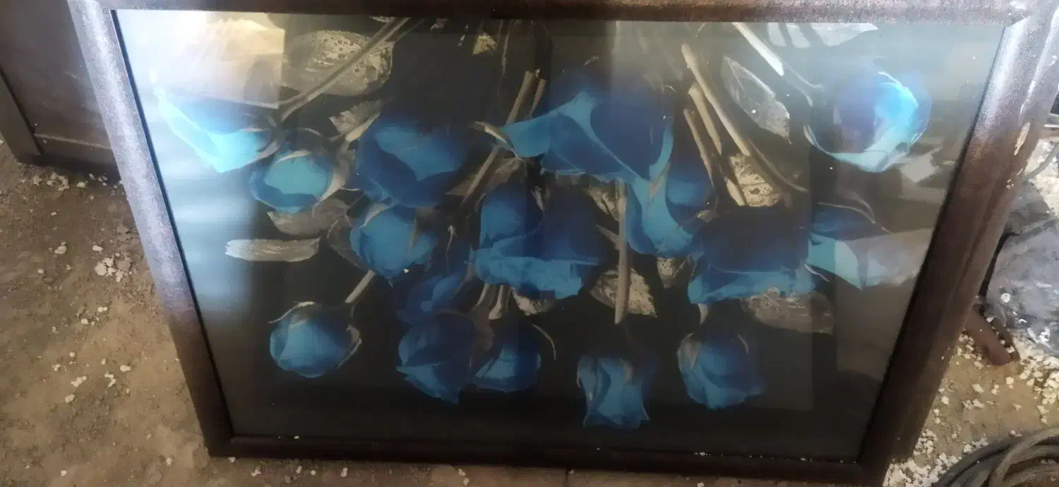 تابلو قرآنی و گل|تابلو، نقاشی، عکس|ایذه, |دیوار