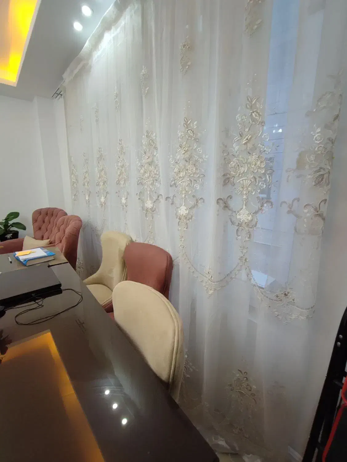 پرده حریر|پرده، رانر، رومیزی|رشت, معلم|دیوار