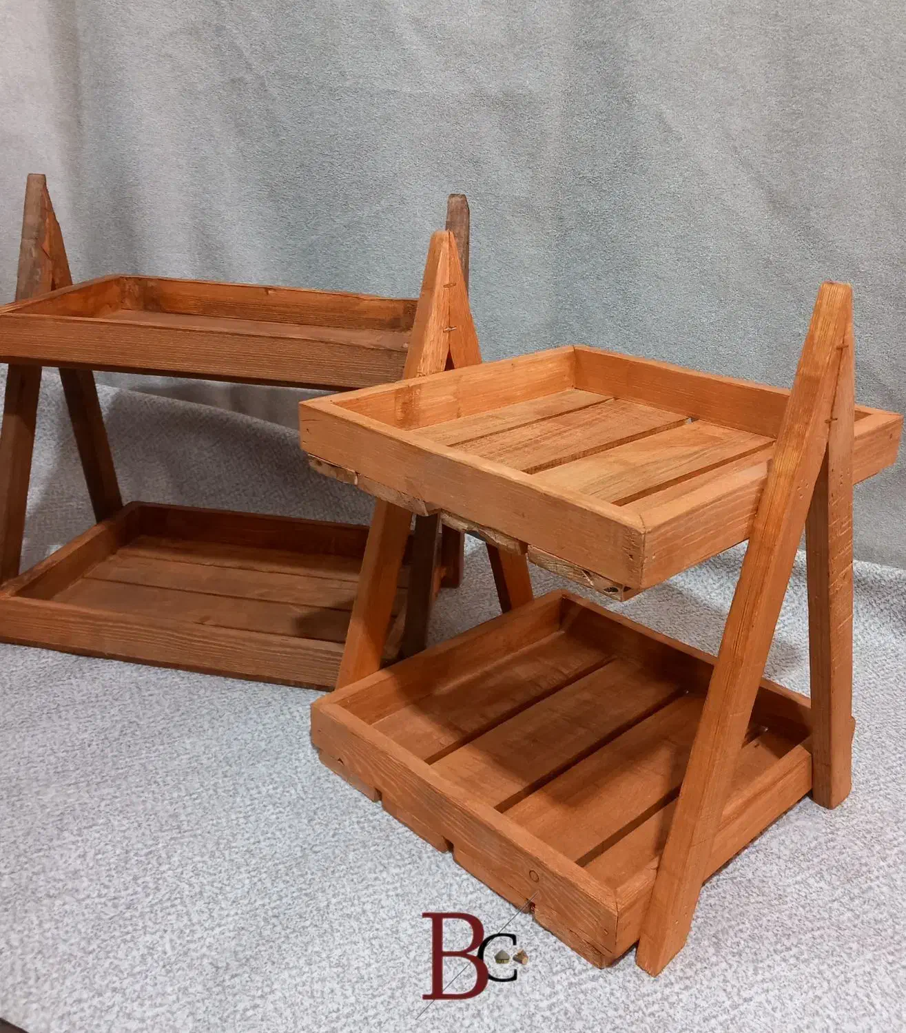 شلف چوبی ۲ طبقه|کتابخانه، شلف، قفسههای دیواری|سبزوار, قصبه شرقی|دیوار