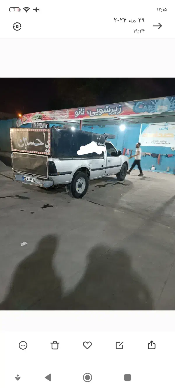 نیسان وانت مدل ۸۹  دوگانه کارخونه|خودرو سواری و وانت|کرمان, |دیوار