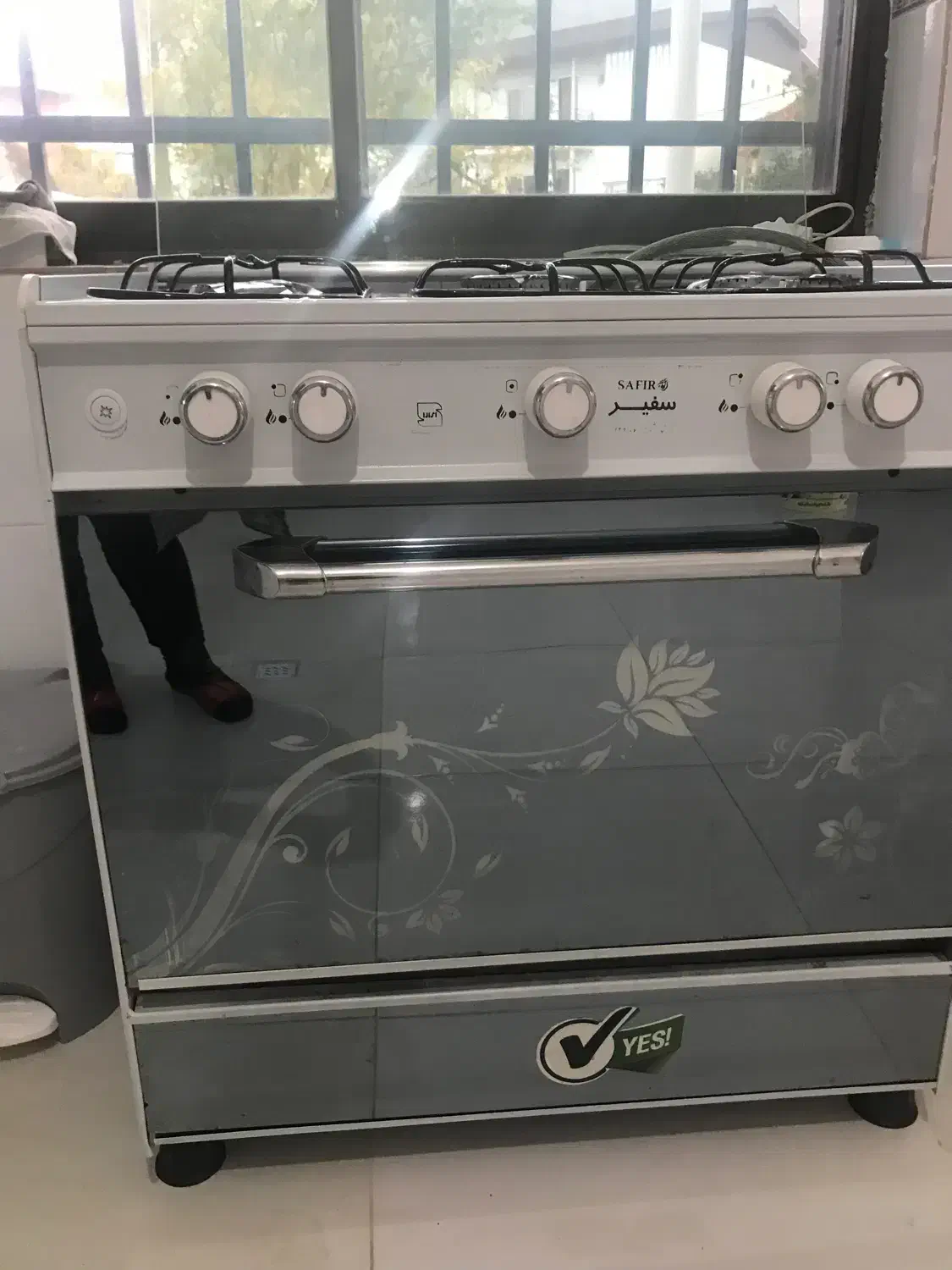 لوازم خانگی ،اجاق گاز ۵ شعله مبله بدون فر|اجاق گاز و لوازم برقی پخت‌وپز|نوشهر, |دیوار