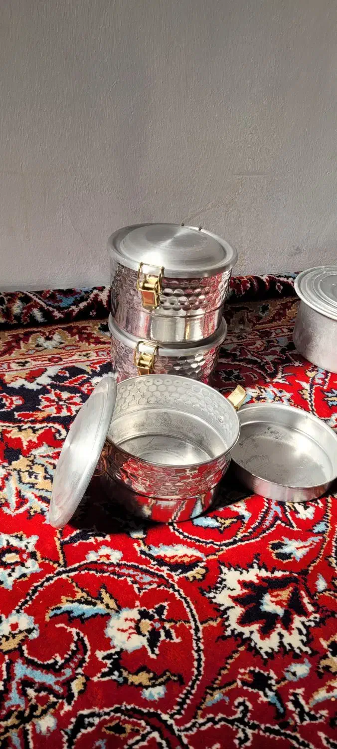 قابلمه دوطبقه روحی هم قابلمه همم ظرف غذا|ظروف پخت‌وپز|آمل, |دیوار