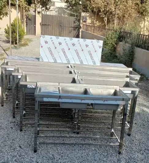 سینک سبلان شنوا ساندویچی vgy ظرفشویی کد فر 12|کافیشاپ و رستوران|یاسوج, |دیوار