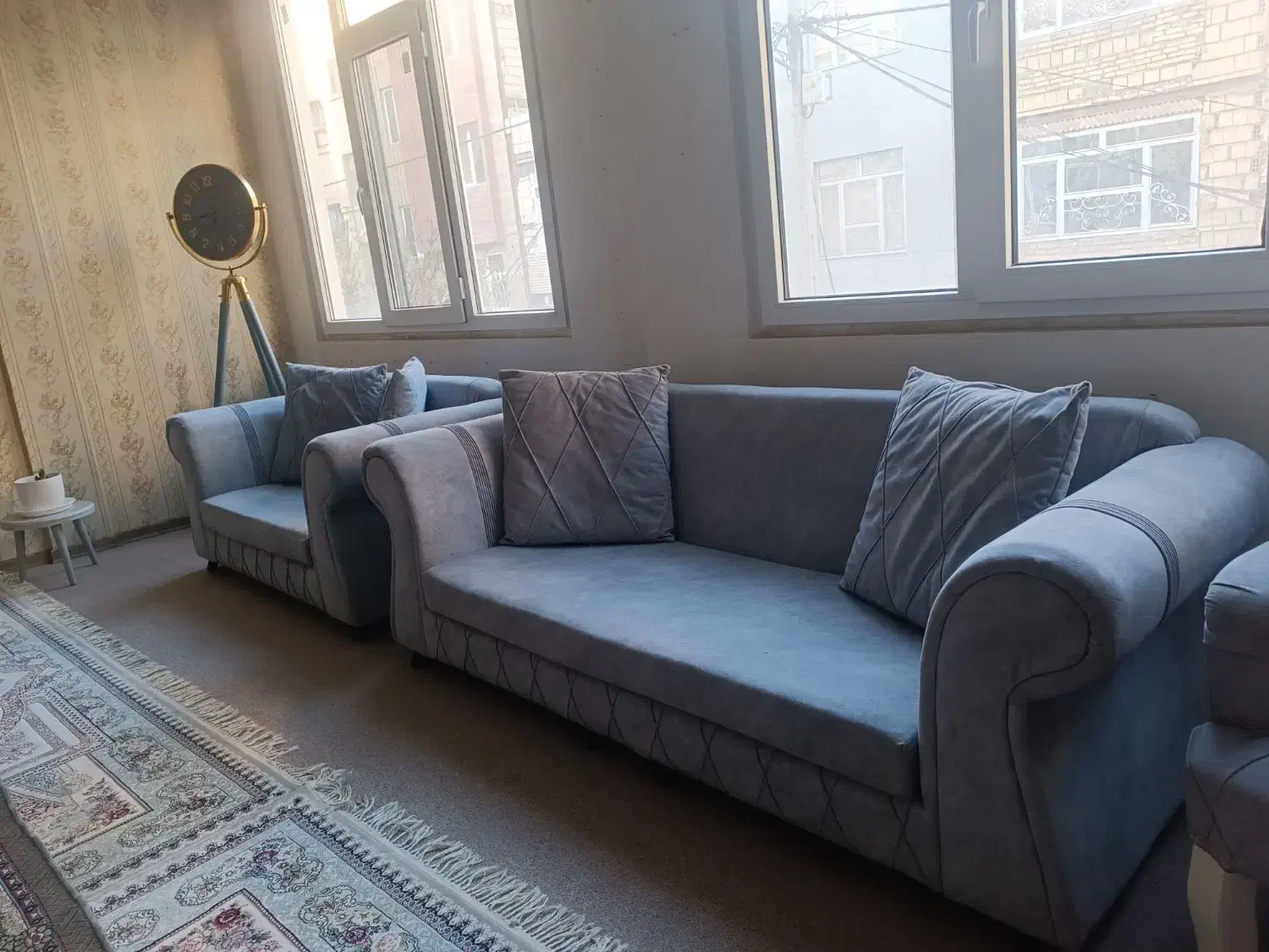 مبل7نفره|مبلمان خانگی و میز عسلی|مشهد, چهارچشمه|دیوار