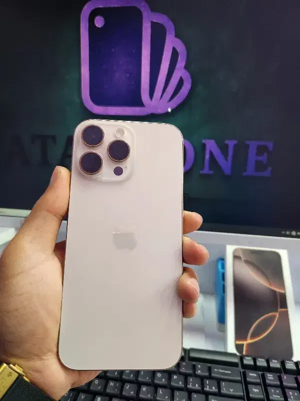 آیفون 16 پرومکس حافظه 256 رنگ دزرت تیتانیوم|موبایل|اردبیل, |دیوار