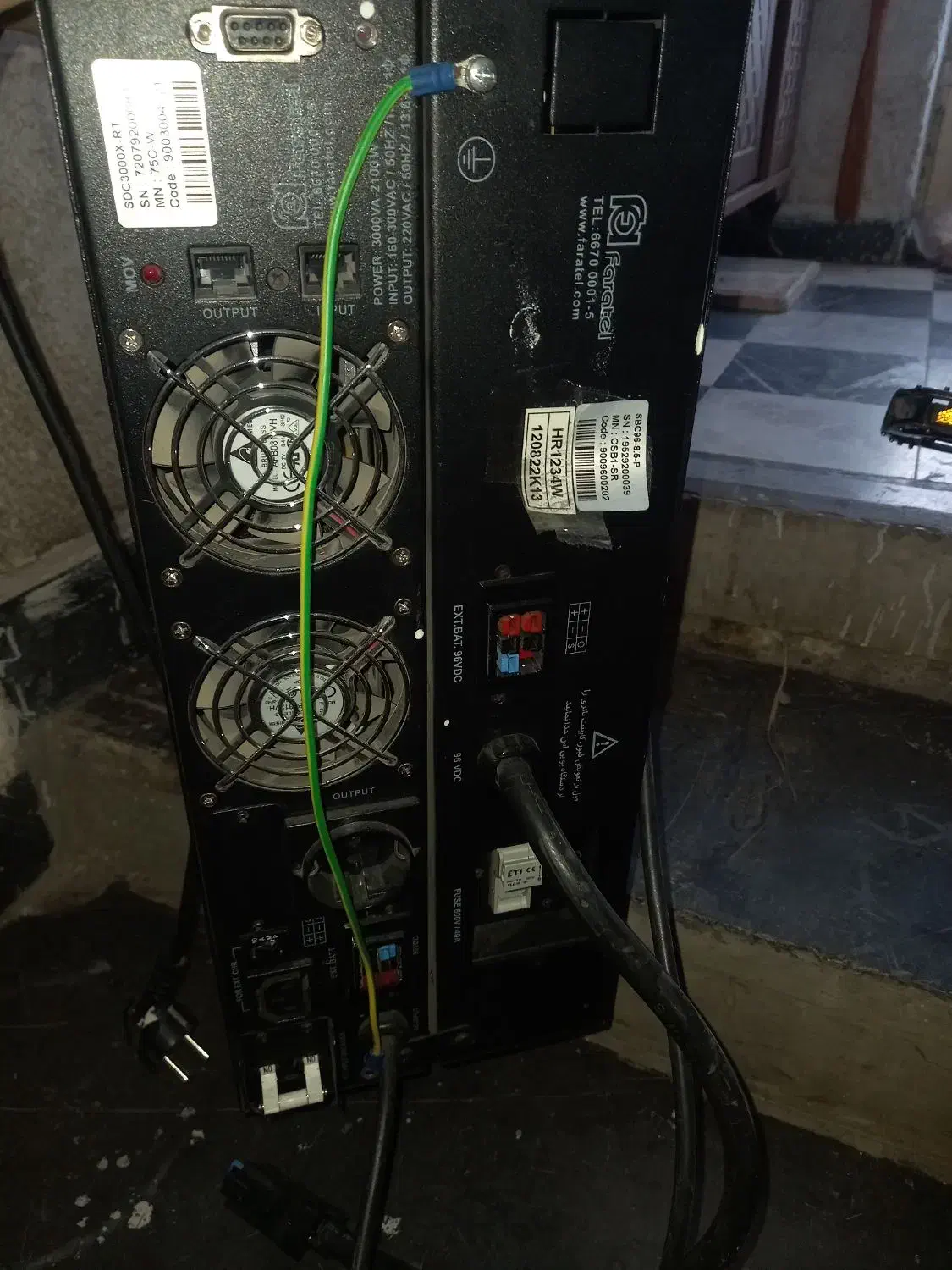 یو پی اس فاراتل 3000 فول آپشن|قطعات و لوازم جانبی رایانه|زنجان, |دیوار