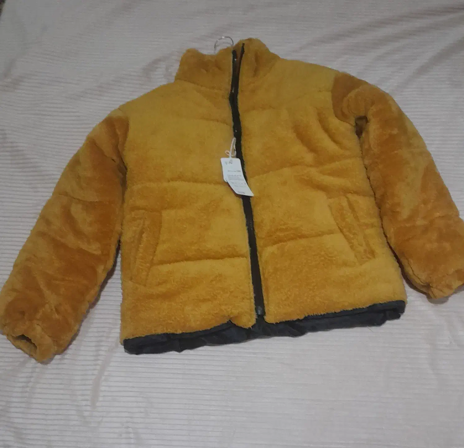 کاپشن تدی عسلی|لباس|تهران, خانی آباد نو شمالی|دیوار