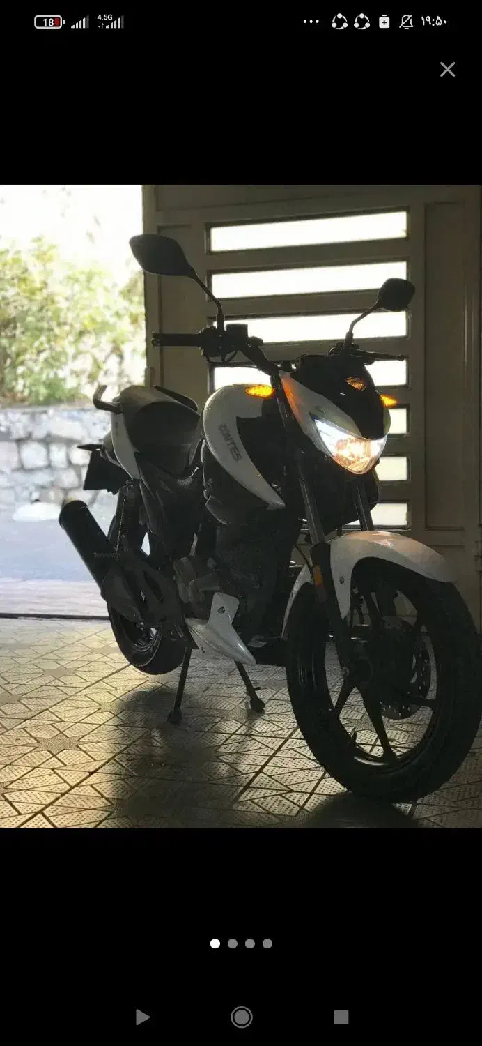 موتور زونتیس230 تمیز|موتورسیکلت|سنندج, |دیوار