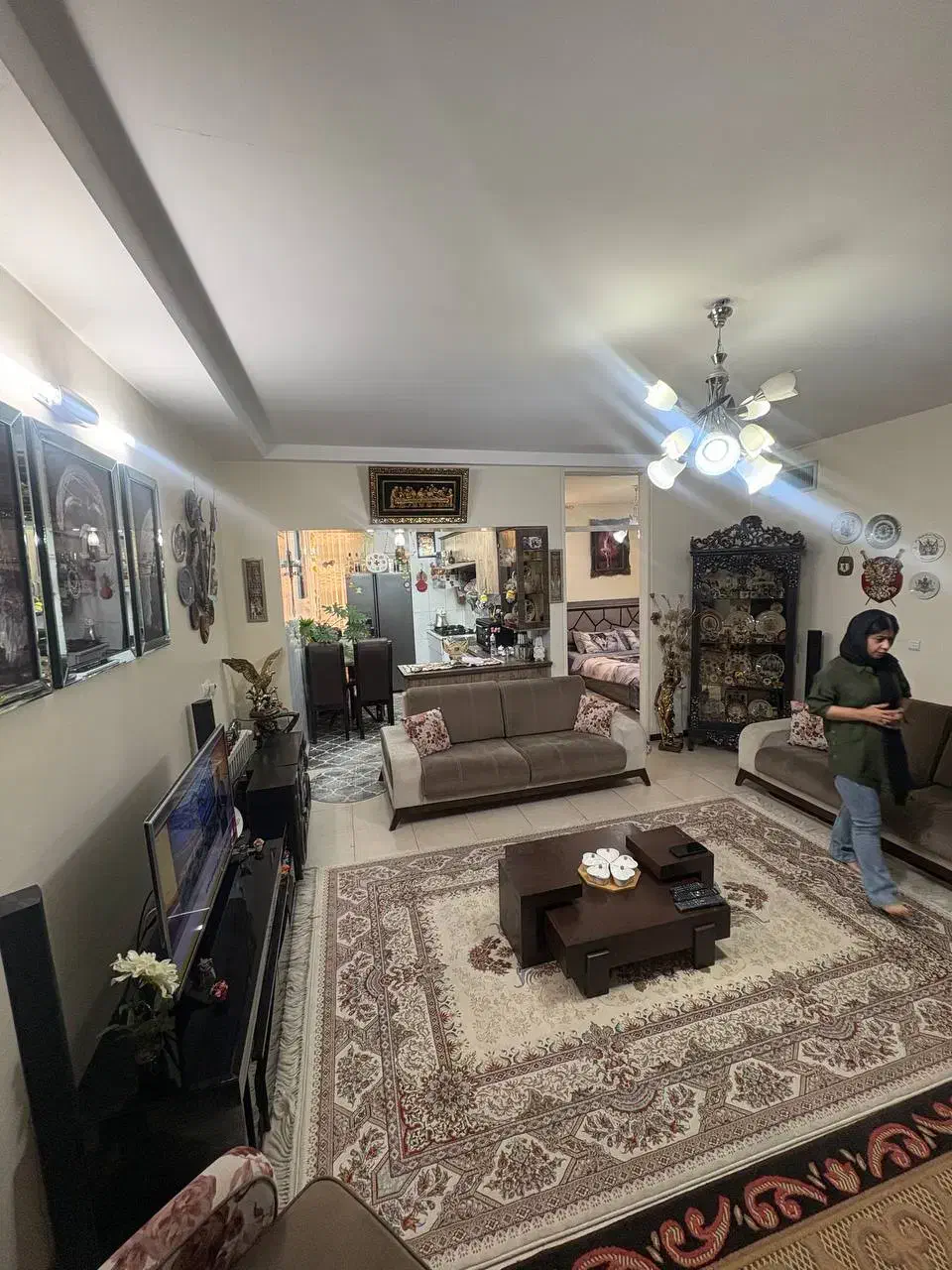 65م آسانسور پارکینگ سندی نما تراورتن خوش نقشه فاز2|اجارهٔ آپارتمان|اندیشه, شهرک کوثر|دیوار