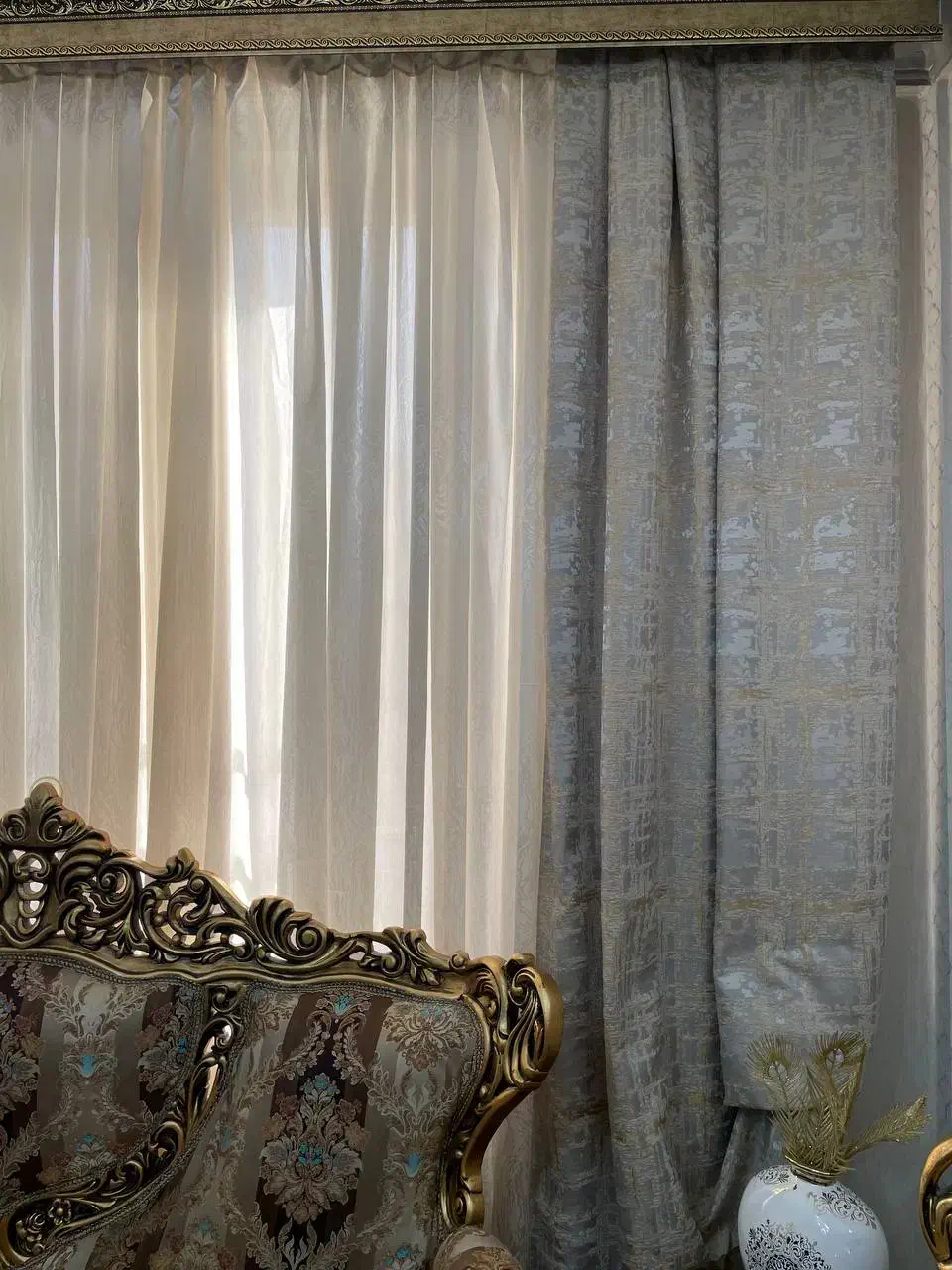 پرده و والا ن|پرده، رانر، رومیزی|اسلامشهر, شهرک مصطفی خمینی|دیوار