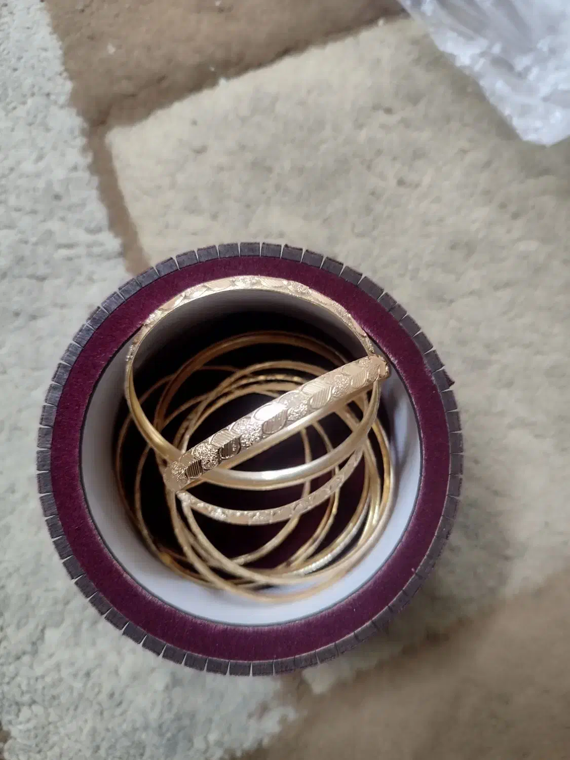 ۸عدد النگو رنگ ثابت نو نو سایز۱|بدلیجات|بندر ماهشهر, |دیوار