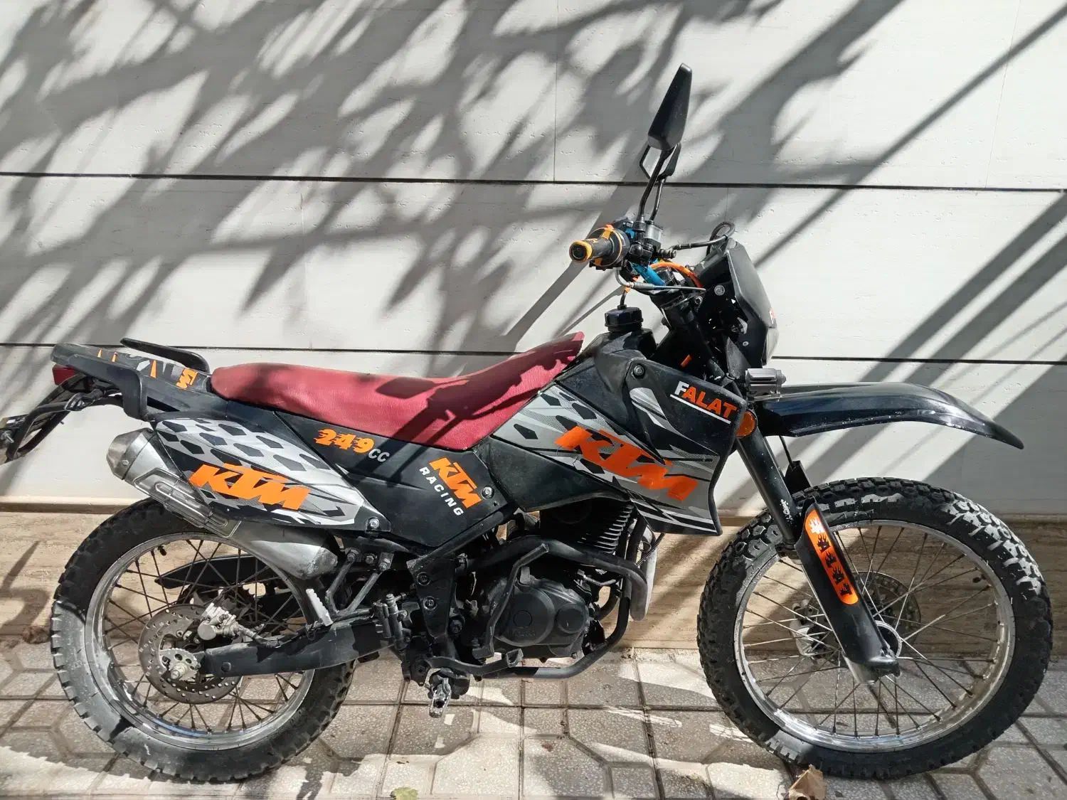 (تخفیف فروش) تریل فلات 250 سی سی KTM|موتورسیکلت|سبزوار, توحیدشهر|دیوار