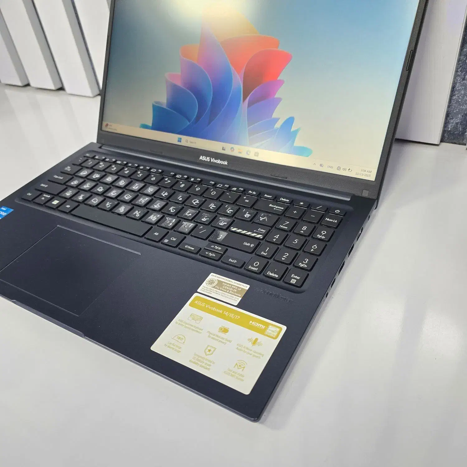 ایسوس vivobook i3/12/512 نسل سیزده کم کارکرد قسطی|رایانه همراه|کرج, اصفهانیها|دیوار