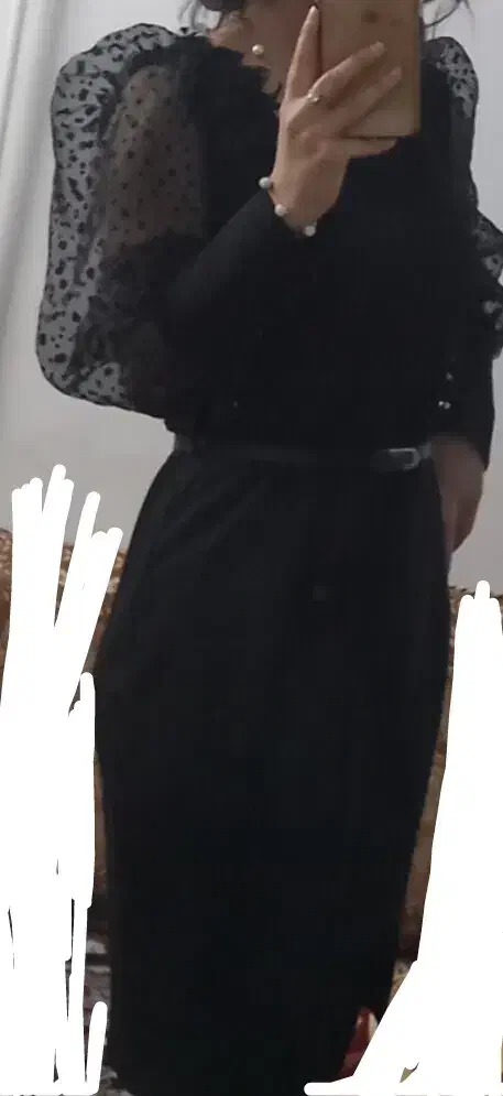 لباس پراهن مجلسی مشکی ۳۸ ۴۰|لباس|الیگودرز, |دیوار