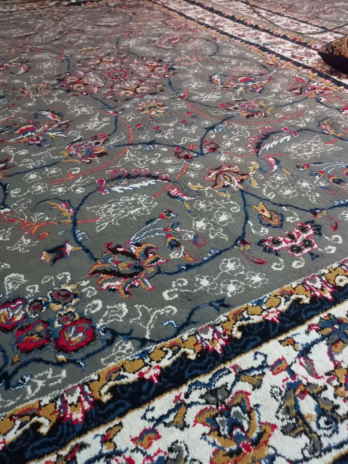 فرش6متری رنگ طوسی|فرش|کرمانشاه, |دیوار