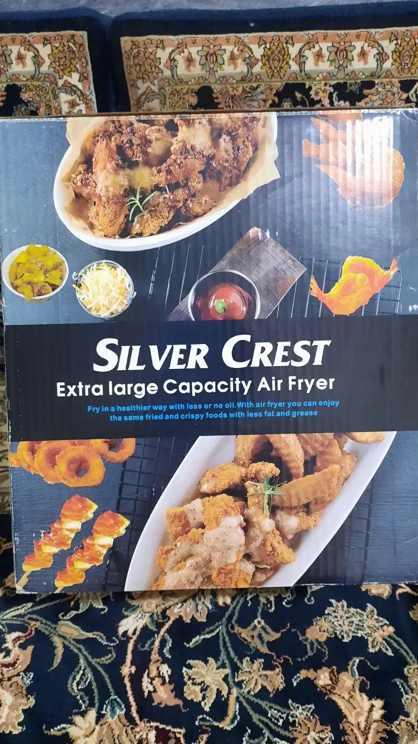 سرخکن بدون روغن سیلور کراست|اجاق گاز و لوازم برقی پخت‌وپز|کرمانشاه, |دیوار