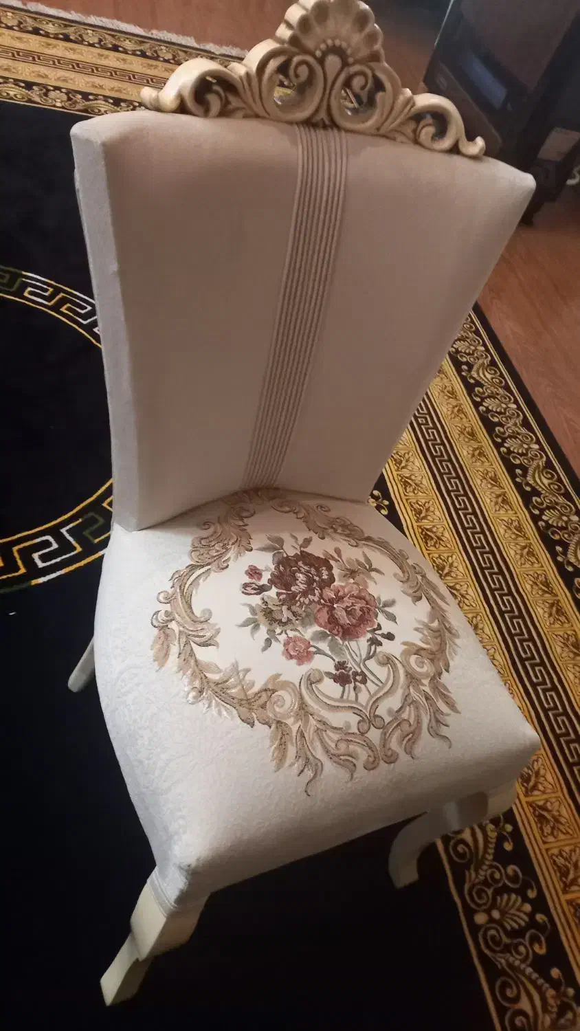 میز غذا خوری ۶ نفره در حد نو|میز و صندلی غذاخوری|هشتگرد, تهران دشت|دیوار