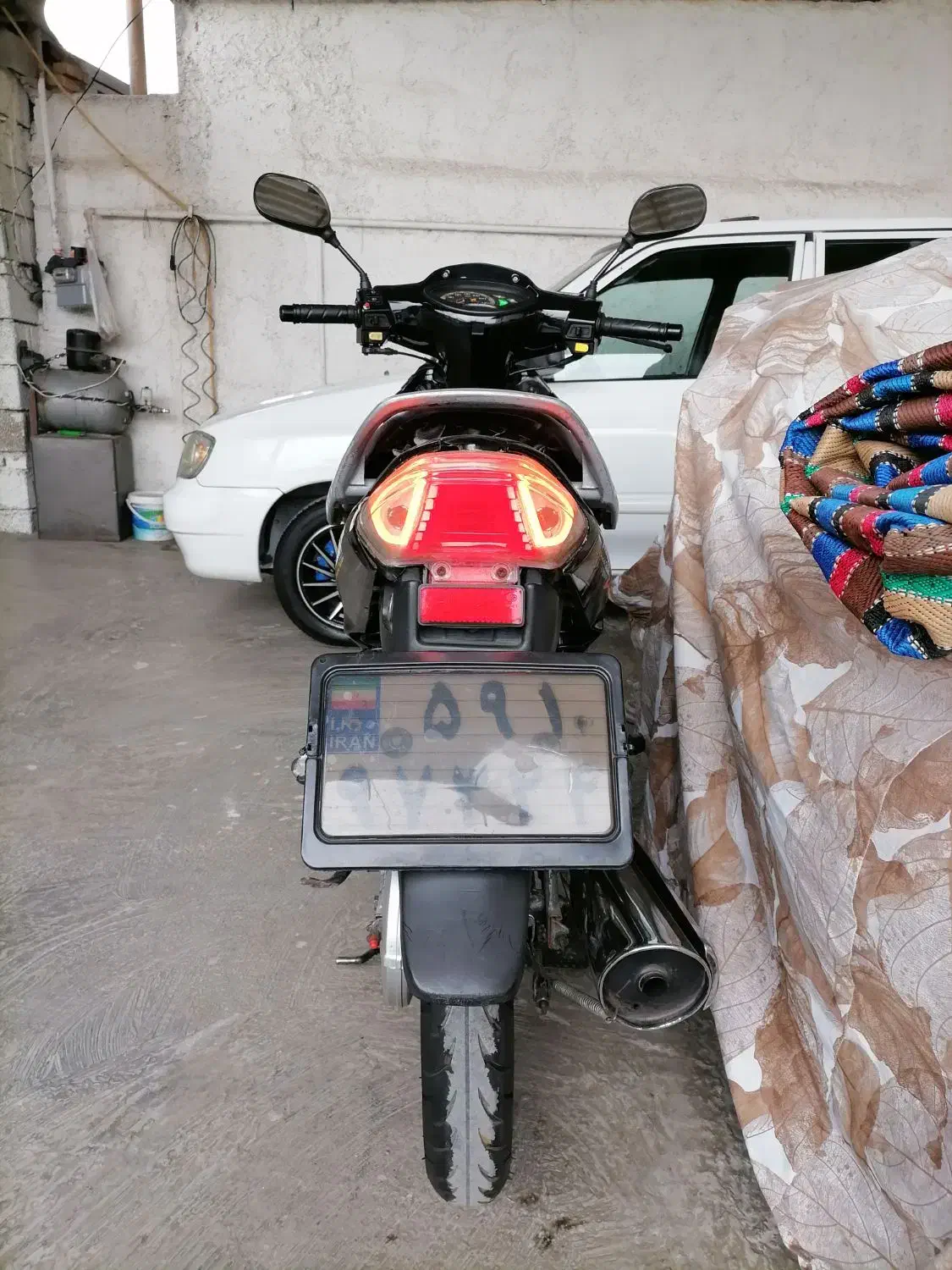 بیکلاج کویر رادیسون مشکی 94|موتورسیکلت|بابل, |دیوار