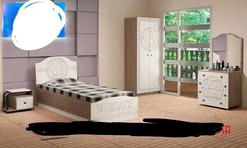 سرویس خواب جوان|تخت و سرویس خواب|جم, |دیوار