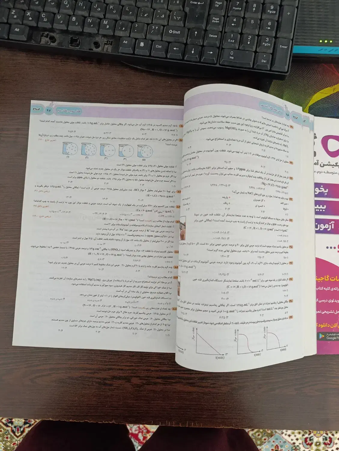 کتاب ایکیو جامع شیمی|کتاب و مجله آموزشی|کرمان, |دیوار