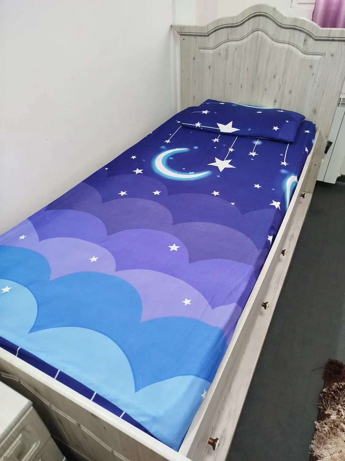 سرویس خواب نوجوان|تخت و سرویس خواب|سرخه حصار, |دیوار