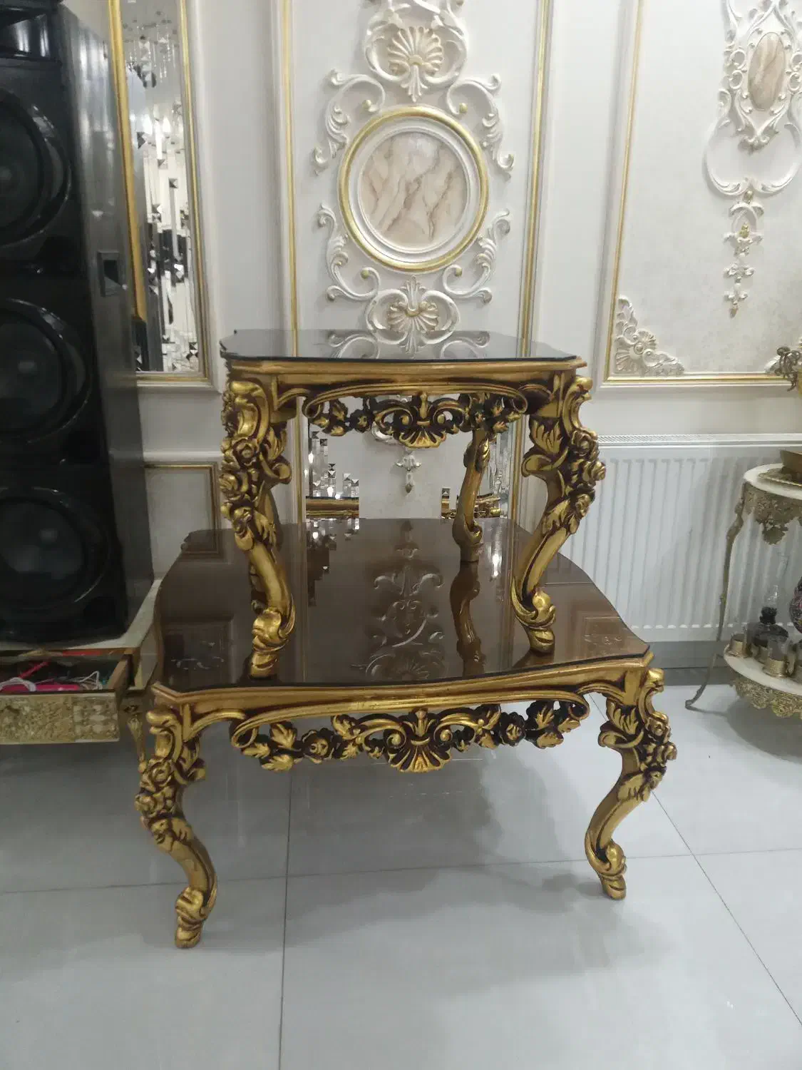 مبل استیل ۹ نفره|مبلمان خانگی و میز عسلی|تهران, باغ خزانه|دیوار