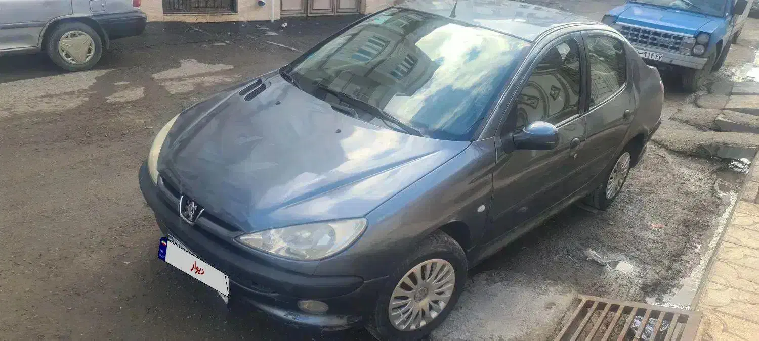 206 sd  وی ۸|خودرو سواری و وانت|خوی, |دیوار