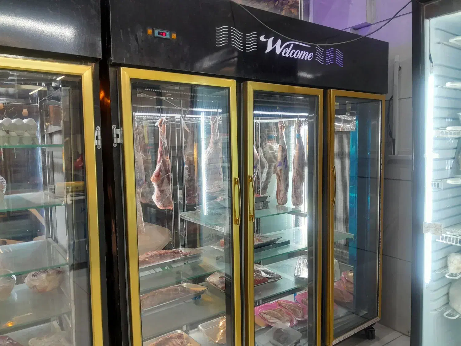 یخچال ۳درب ویترینی|فروشگاه و مغازه|شیراز, آبیاری|دیوار