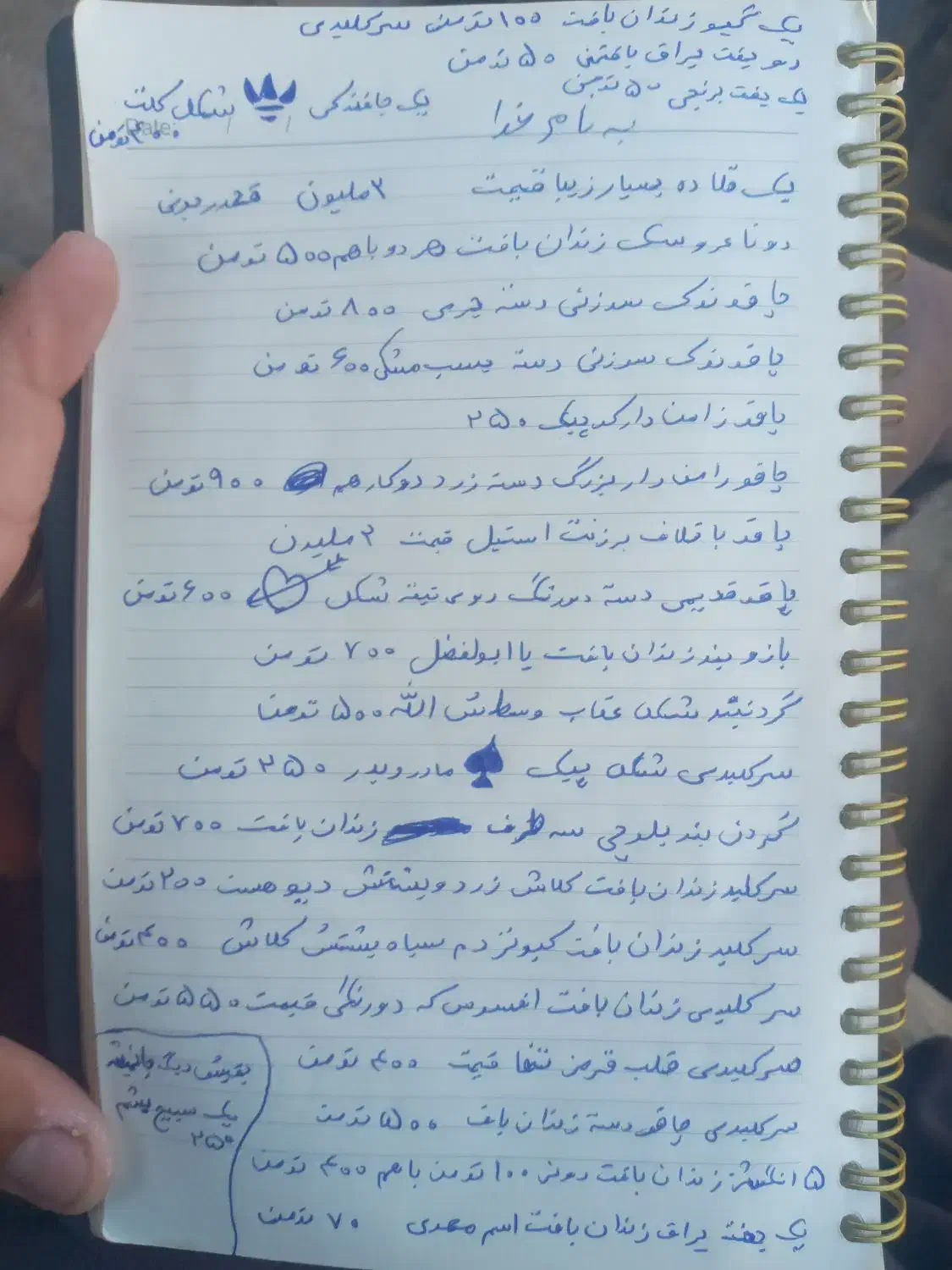 قلاده چاقو زندان بافت|بدلیجات|شیراز, پودنک|دیوار