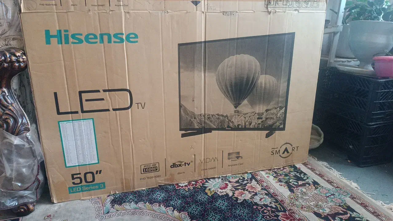 تلویزیون ۵۰ اینچی هایسنس|تلویزیون و پروژکتور|سبزوار, پامنار|دیوار