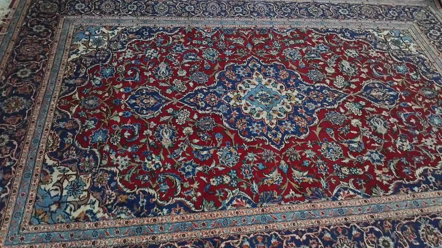 قالی دستباف قدیمی|فرش|یزد, |دیوار