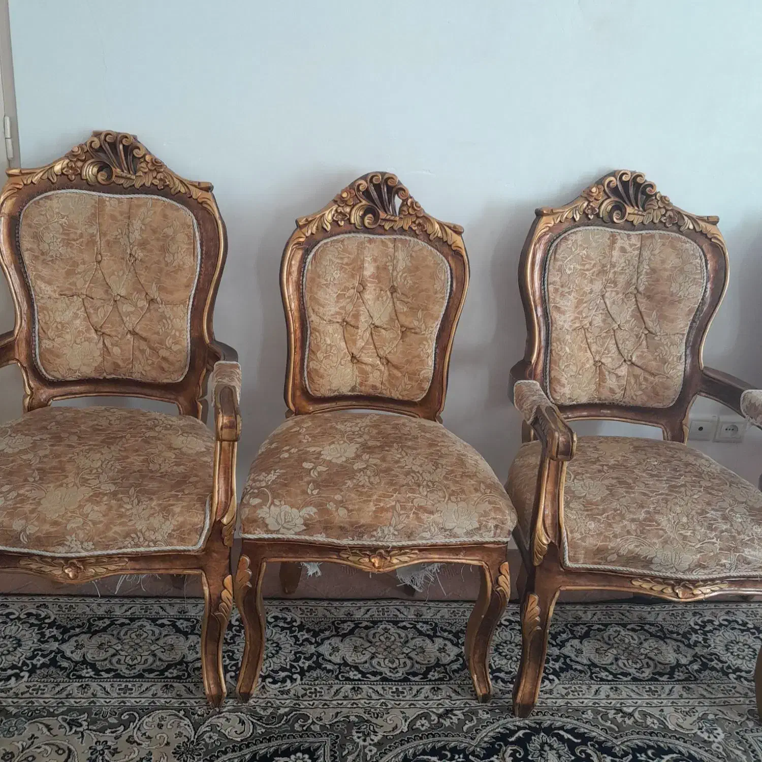 مبل نوه نفره استیل|مبلمان خانگی و میز عسلی|قم, خاکفرج|دیوار