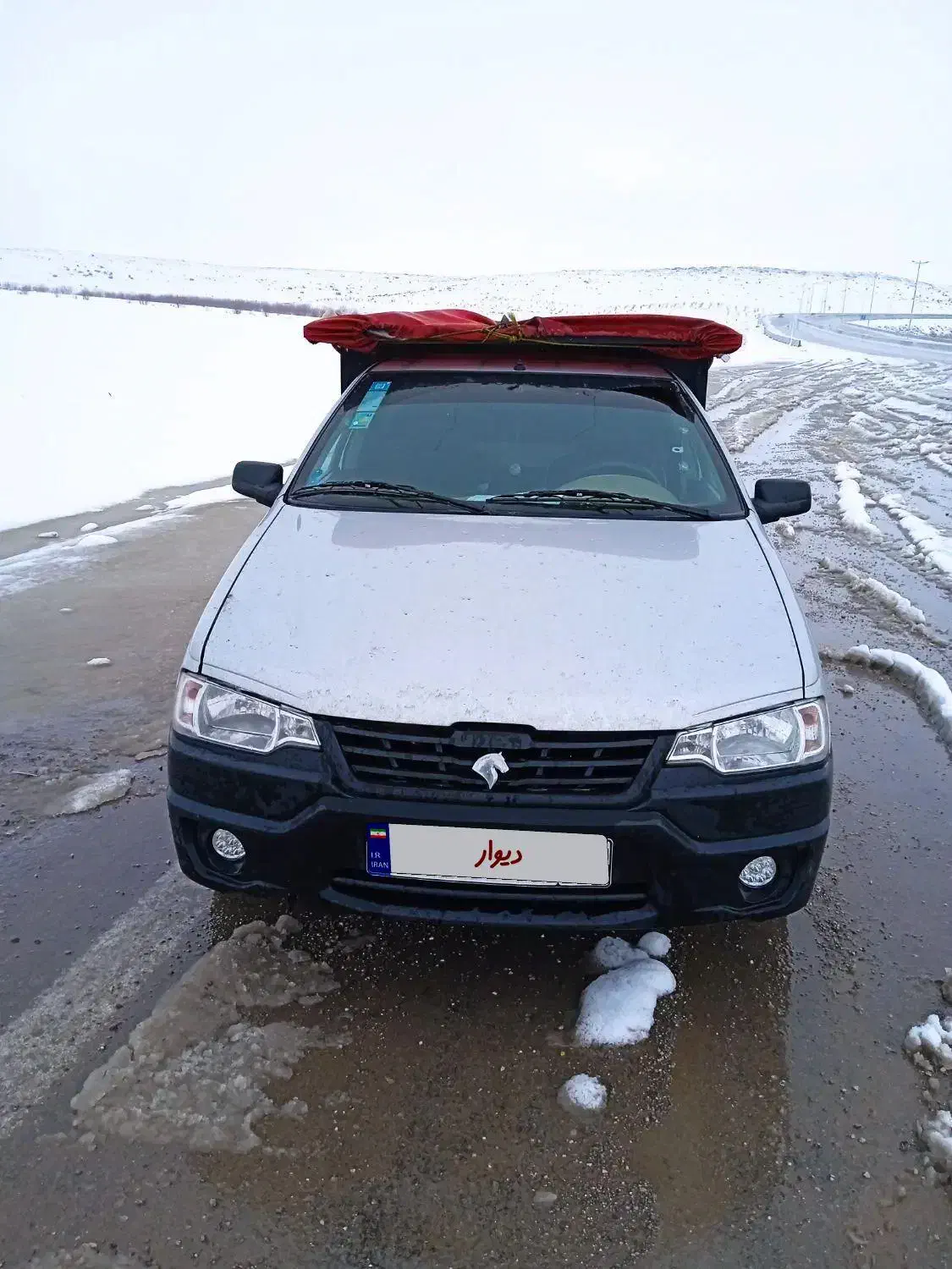 وانت آریسان 2 مدل 402 آمادقراد شرکتهای|خودرو سواری و وانت|محمدیه-قزوین, |دیوار