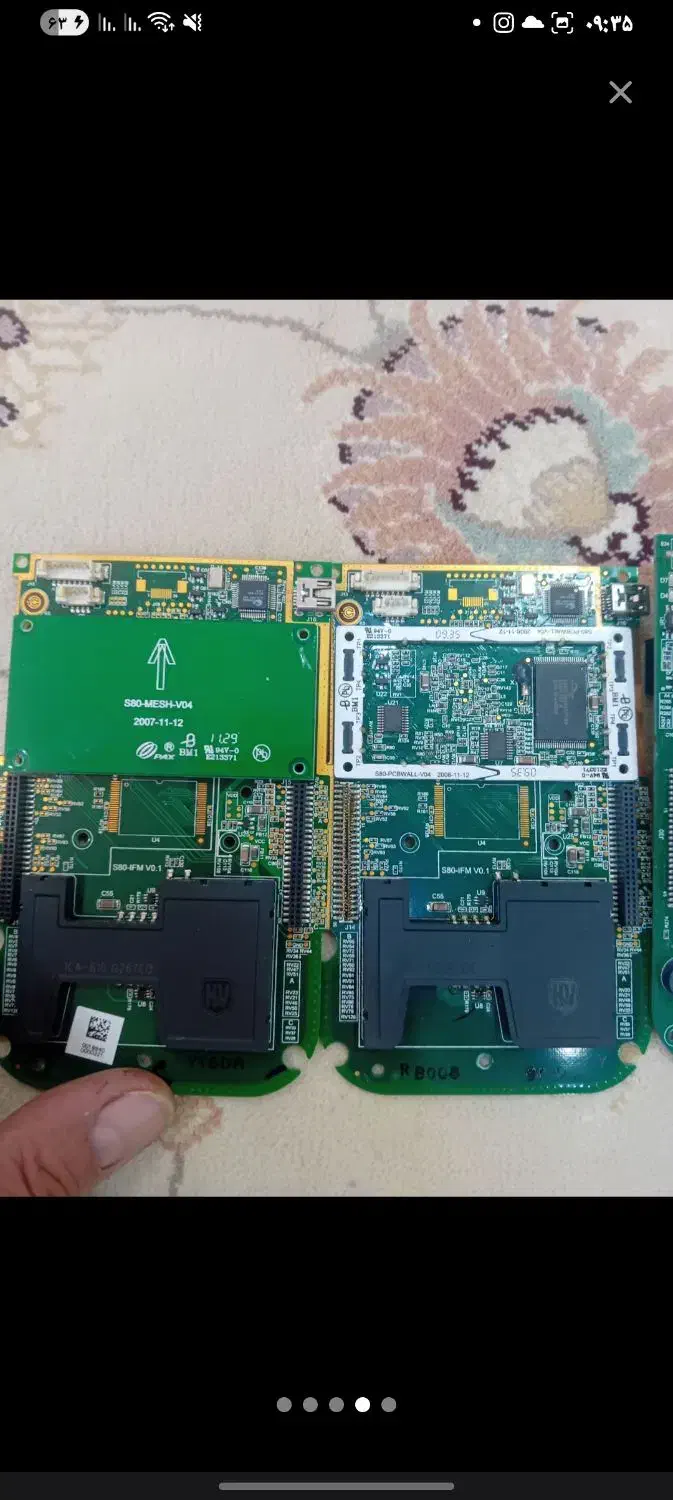 برد لوراق کارتخان قدیمی و برد گوشی|قطعات و لوازم جانبی رایانه|امیدیه, |دیوار