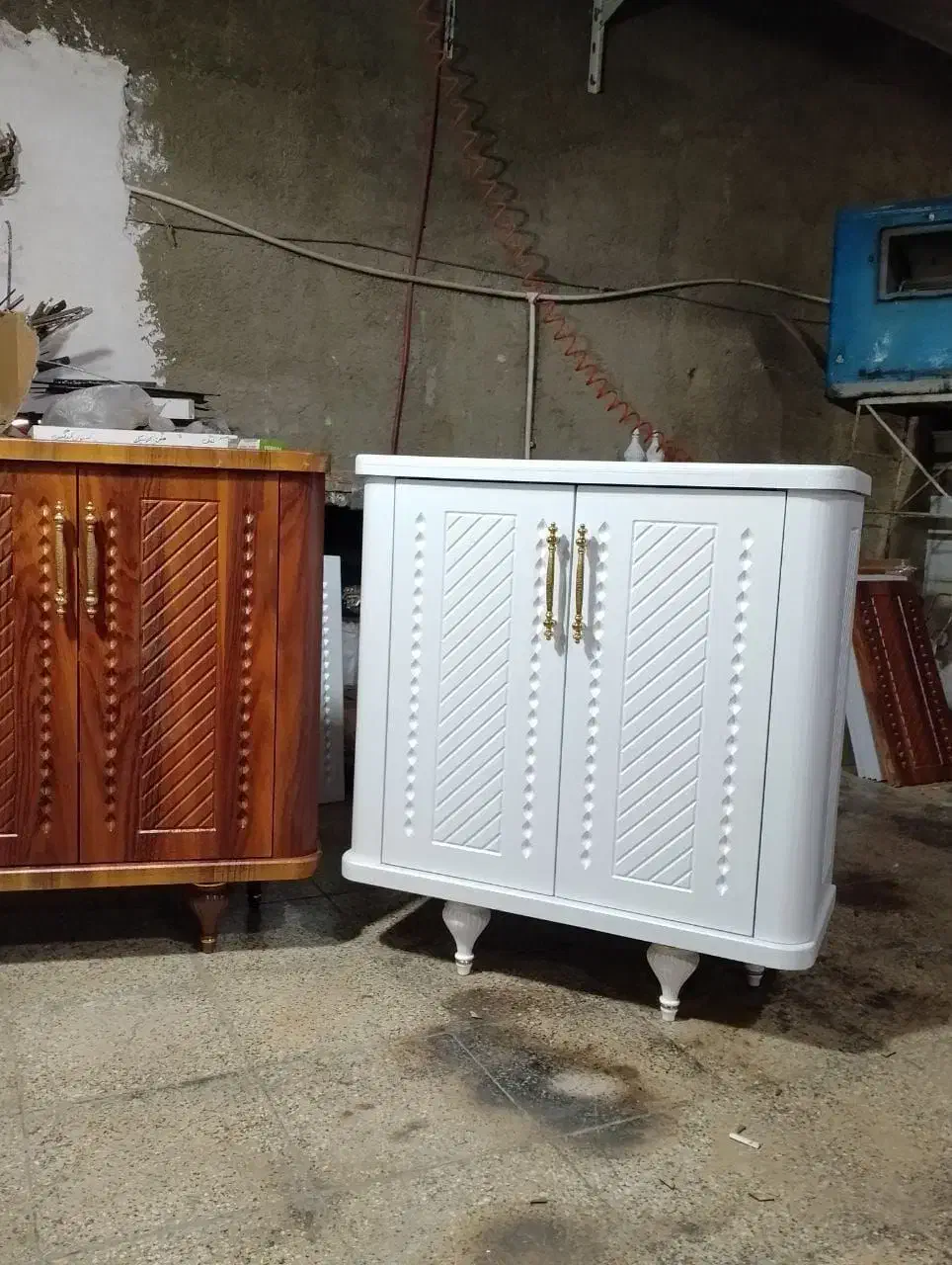 آینه کنسول تمام ام دی اف|بوفه، ویترین، کنسول|خوی, |دیوار