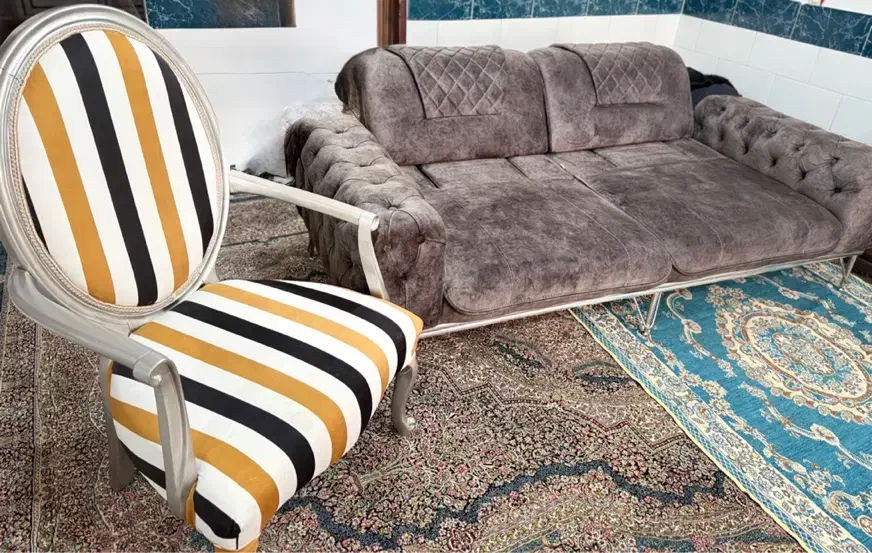 ست کامل جهزیه نو و آک|مبلمان خانگی و میز عسلی|سیرجان, |دیوار