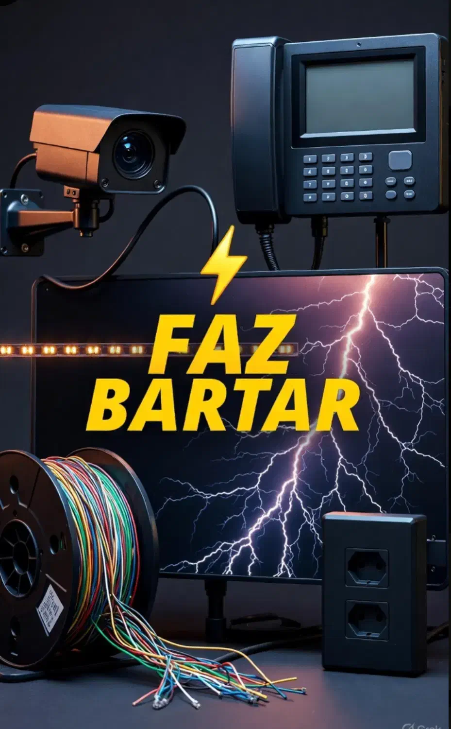 گروه برقکشی ساختمان فاز برتر|خدمات پیشه و مهارت|کاشمر, |دیوار