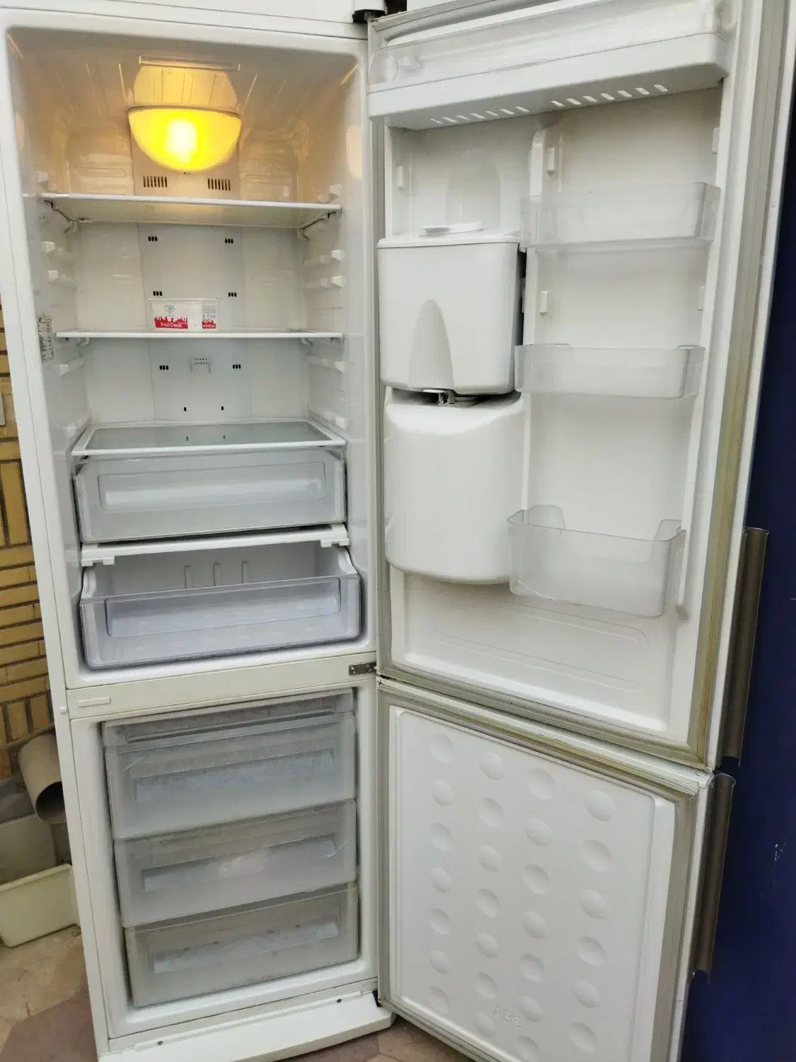 یخچال فریزر سامسونگ بدون برفک سالم|یخچال و فریزر|کازرون, |دیوار