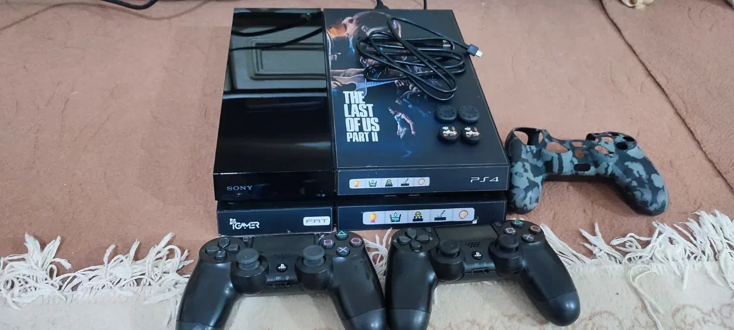 پلی استیشن ۴ فت ۵۰۰ گیگ اکانتی|کنسول، بازی ویدئویی و آنلاین|زاهدان, |دیوار