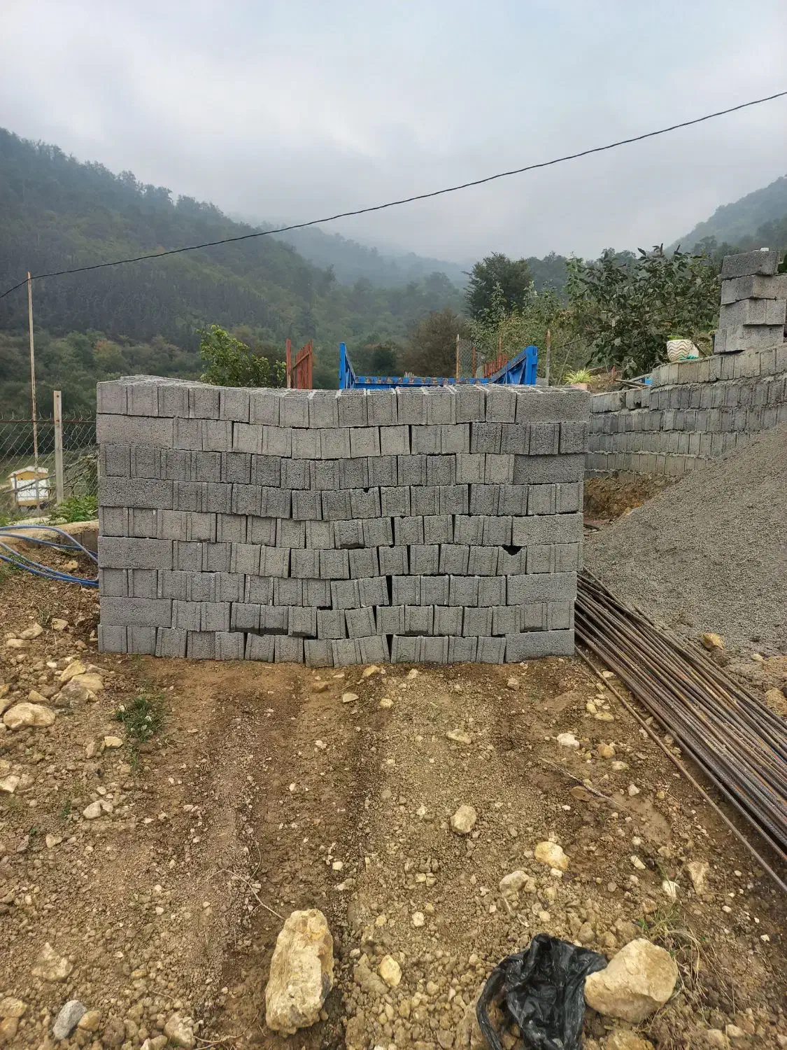 تحویل بلوک در محل کار|مصالح و تجهیزات ساختمان|سرخرود, |دیوار