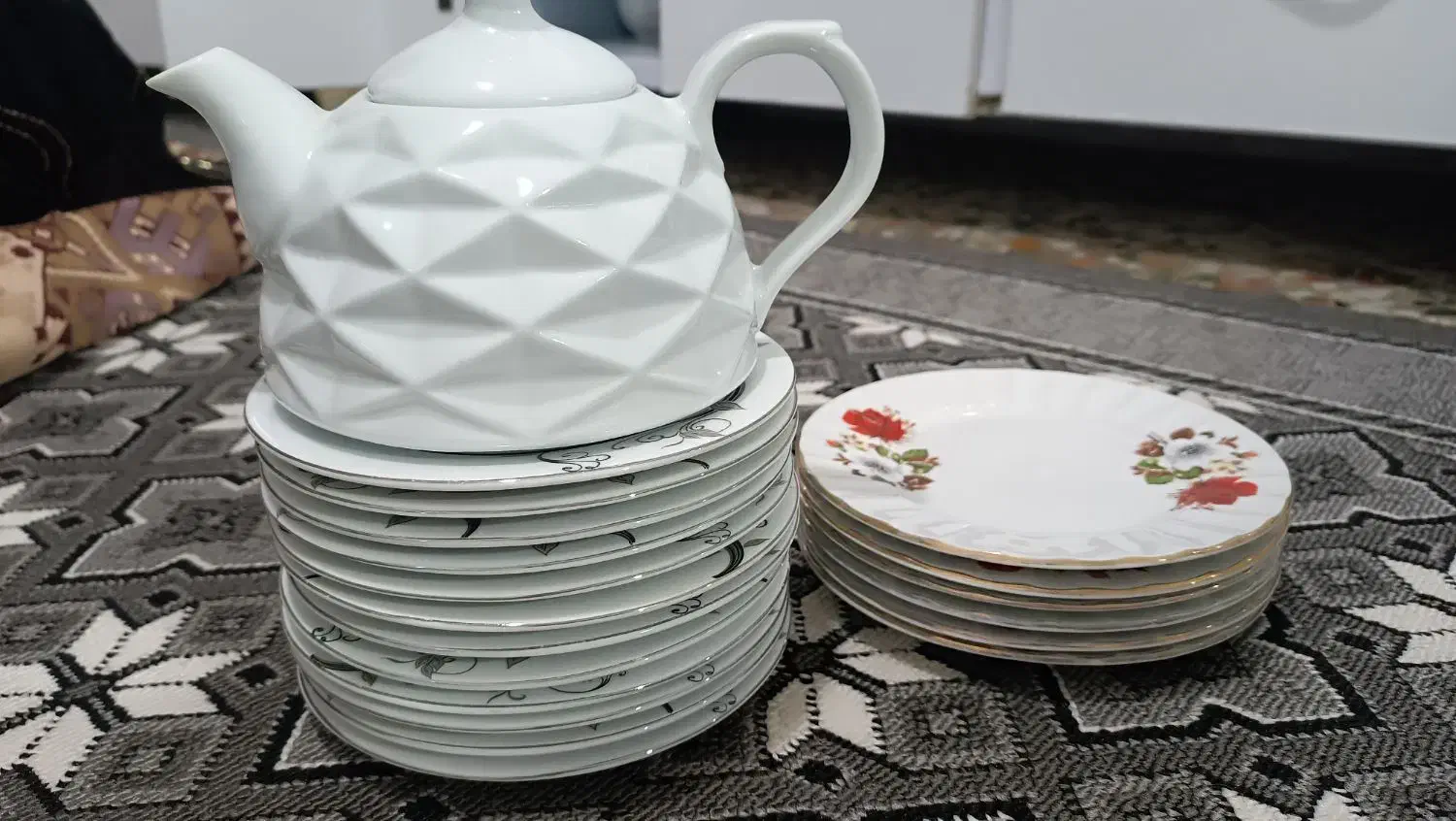 قوری و میوه خوری|ظروف سرو و پذیرایی|جوانرود, |دیوار