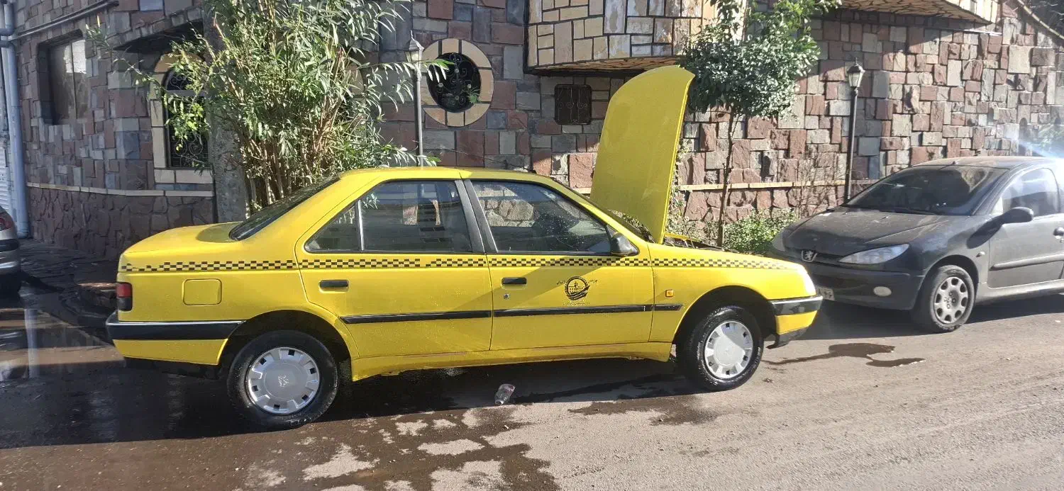 پژو ۴۰۵  تاکسی مدل ۹۵ دوگانه فابریک|خودرو سواری و وانت|رشت, شهرک قدس|دیوار