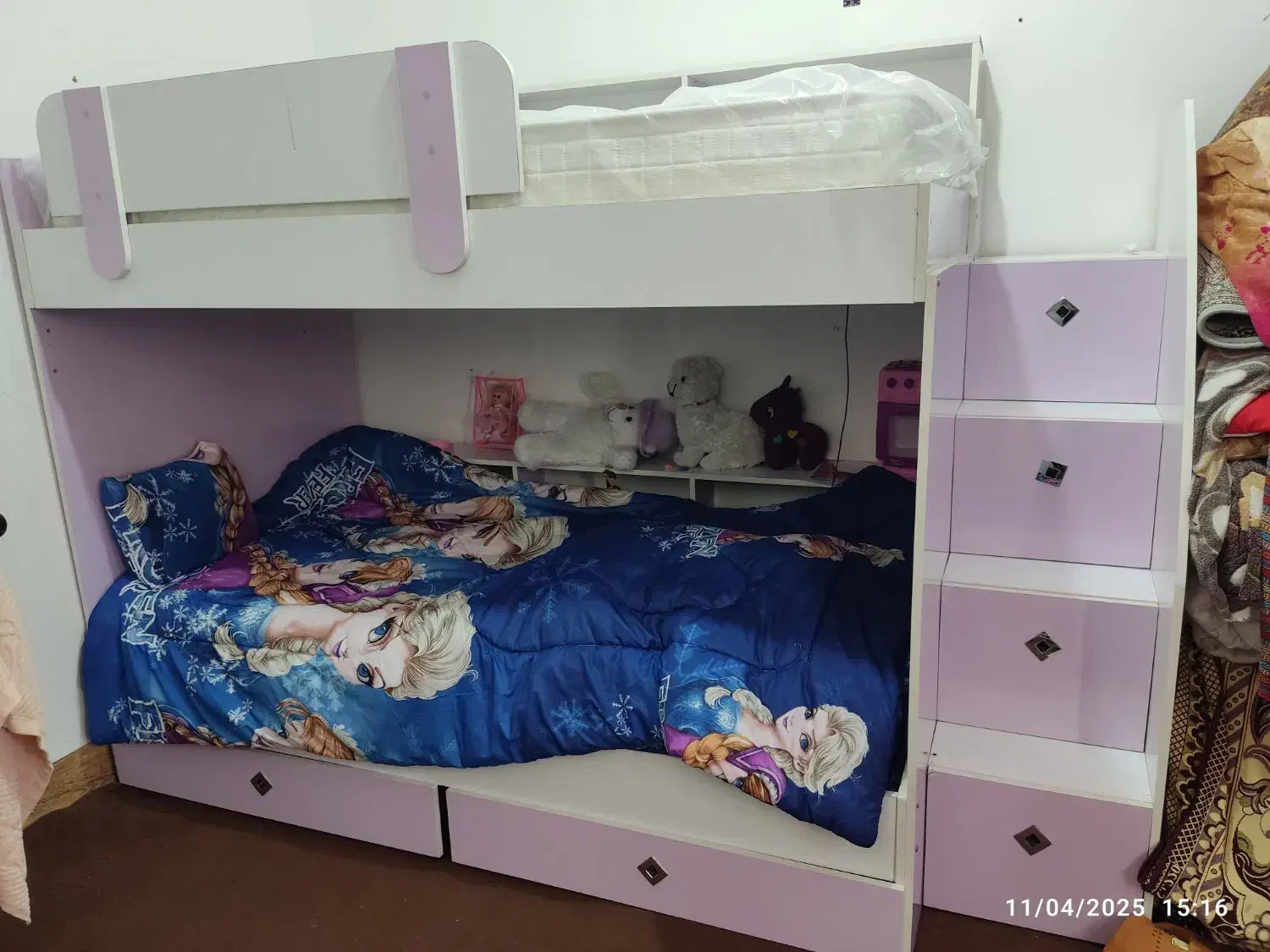 تخت دو طبقه|تخت و سرویس خواب|مبارکه, |دیوار