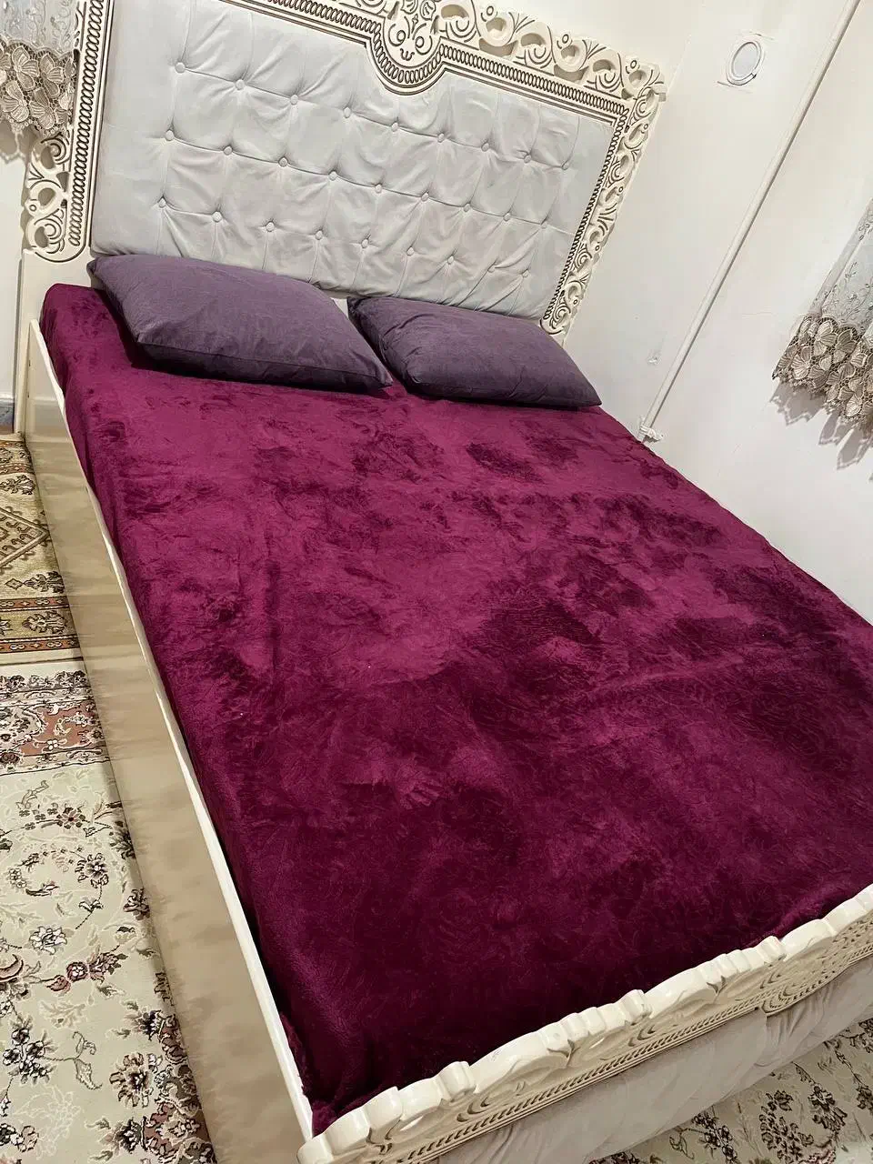 تخت خواب دونفره|تخت و سرویس خواب|تاکستان, |دیوار