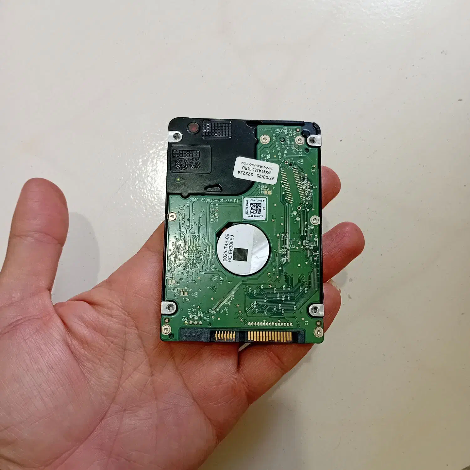 هارد لپتاپ وسترن آبی ۵۰۰ گیگ اسلیم|قطعات و لوازم جانبی رایانه|تهران, خاوران|دیوار